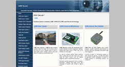 Desktop Screenshot of gsm-secure.co.uk